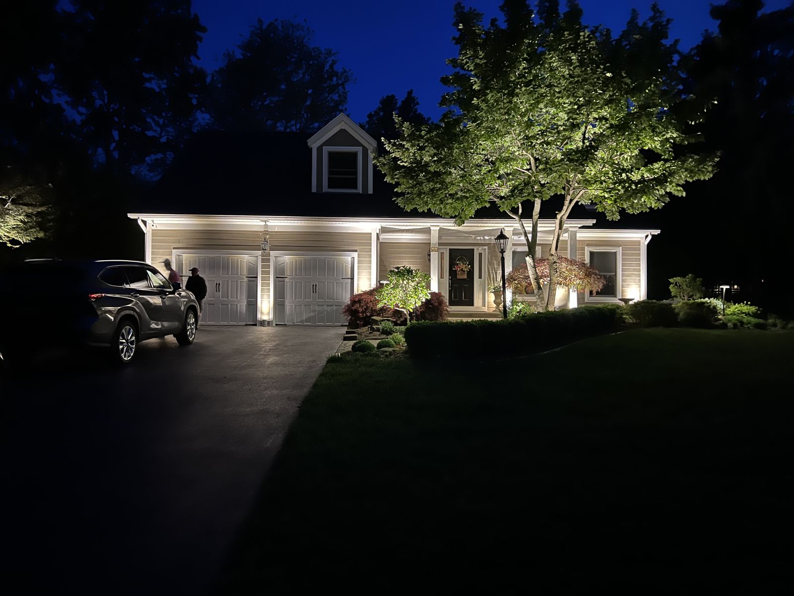 The Liberty Bell landscape lighting package
